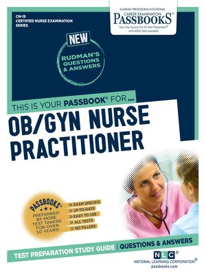cover image of OB/GYN NURSE PRACTITIONER
